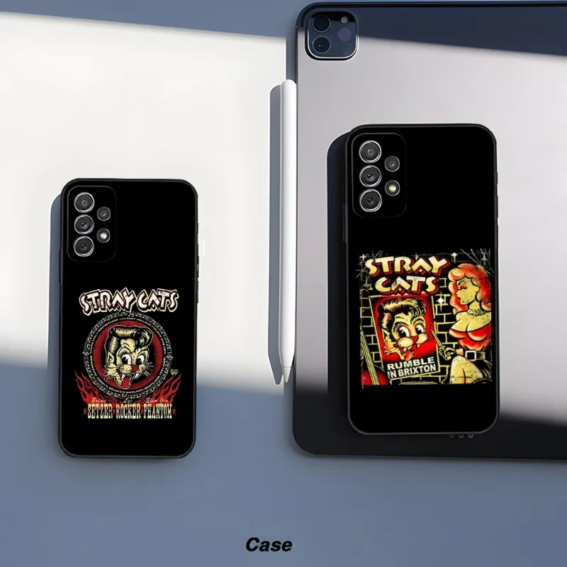 Stray Cats Rockabilly Slim Newly Arrived Phone Case For Redmi 8 10 Poco X3 9 X3 9A 10 Pro Note 12 11 X5 Pro 8 Plus 11 S Case