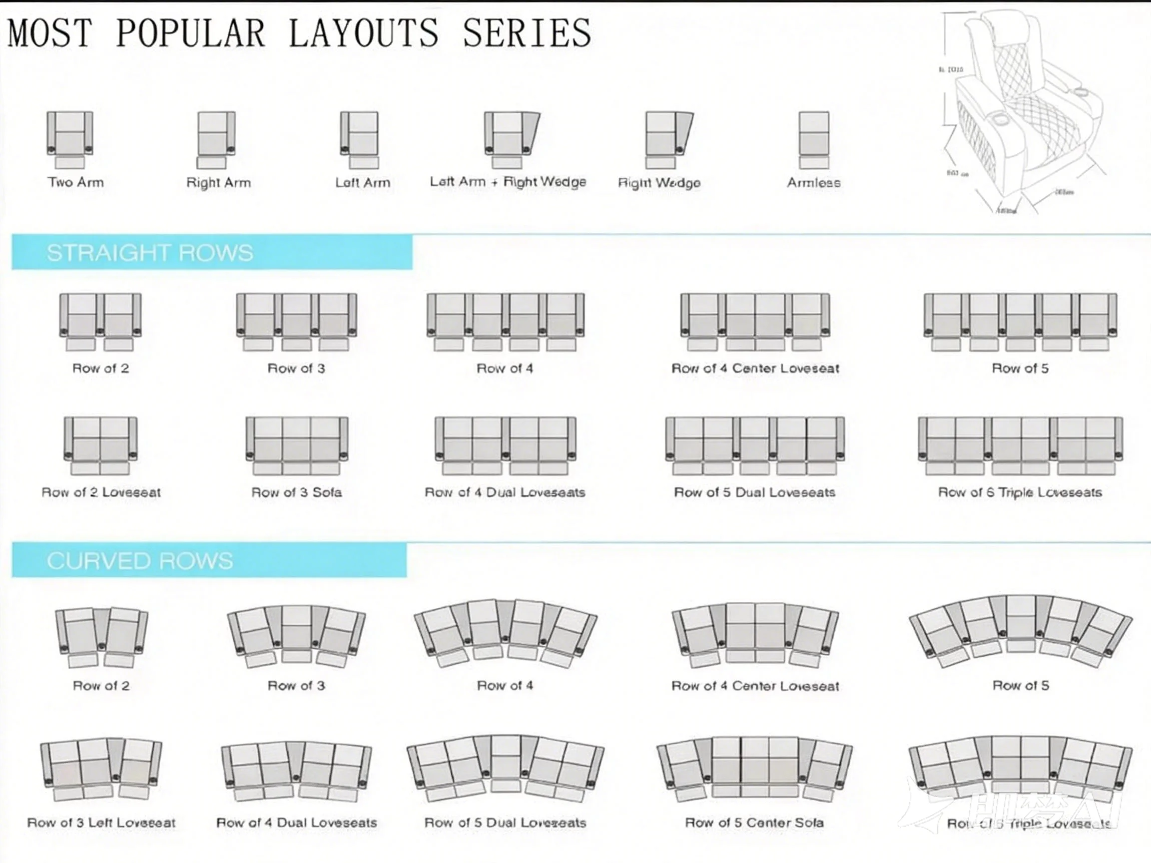 Sinema Salonu VIP Sinema Koltu - Home Cinema Recliner Chairs incelemesi ve fiyatı