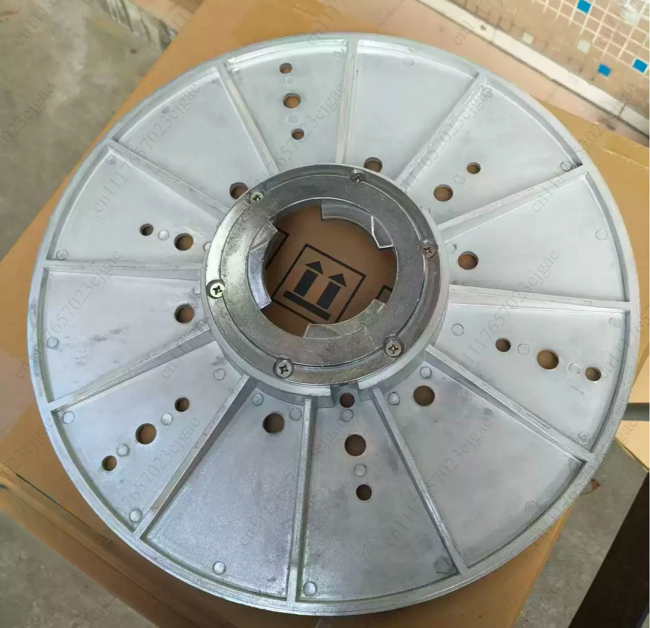 Aluminum Grinding Disc for Ground Polishing Machine, 17/18 Inch Crystal Surface Stone Polishing Pad for 175mm Polisher