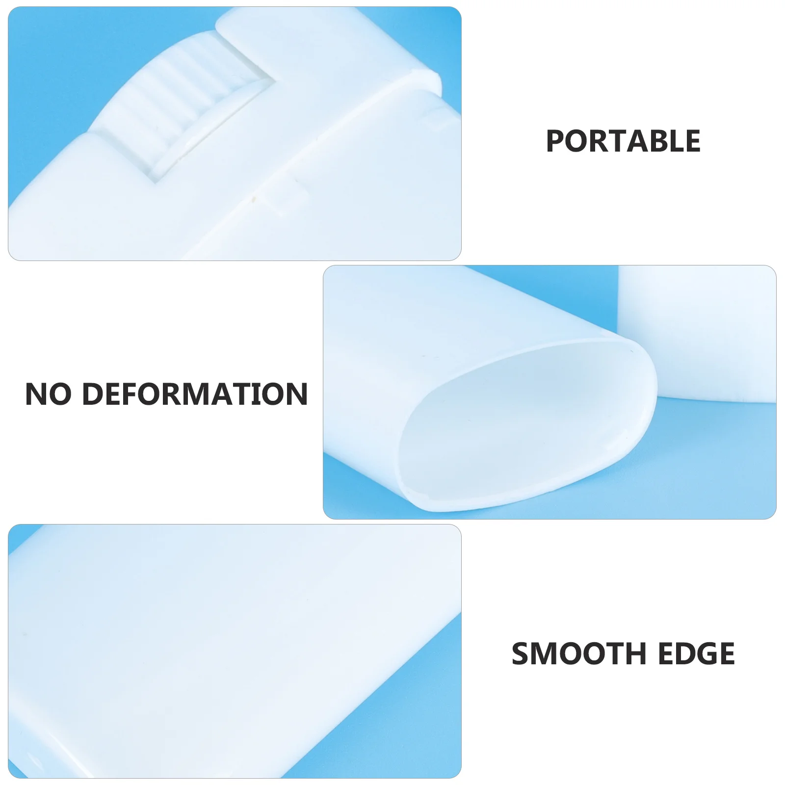 10pcs Anti-Perspirant Tube Body Multipurpose Cream Sub Bottle Plastic Sub Container For Ointments Lotions Deodorant Portable