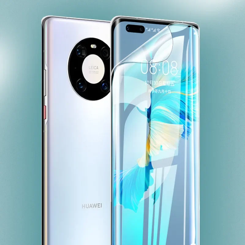 1-3 قطعة حامي فيلم هيدروجيل لينة لهواوي الشرف X70 X9D ماجيك 8 برو 90 80 70 60 برو زائد X7 X6 X5 X9 X8 ABC مقاوم للخدش