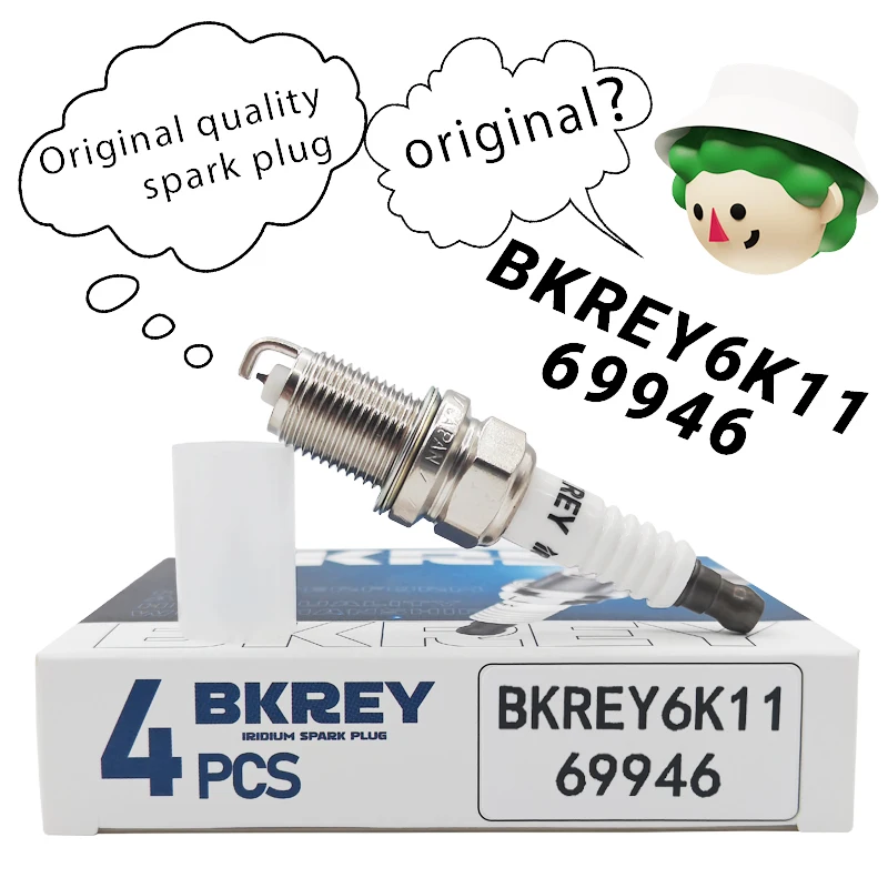 4/20PCS IZFR6K-11 6994 Iridium Platinum Spark Plug For Honda Fit CRV Odyssey 2.4L Acura MDX RL 3.7L TL 3.2L For BKREY6K11 69946