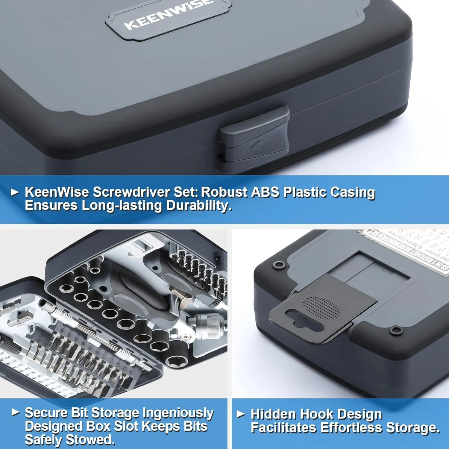 Multifunctional Manual Screwdrivers,Precision Screwdriver Set, extensions bar and Storage Case for Cellphone Laptop Bike Etc.