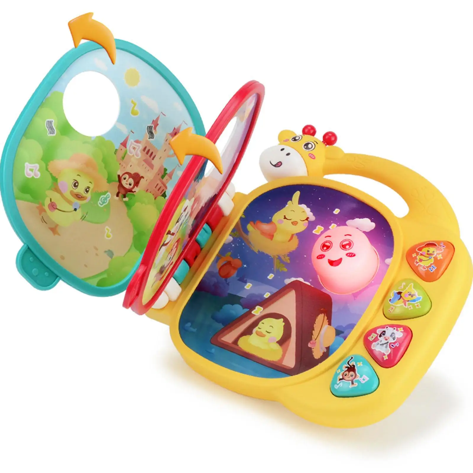 

Baby Musical Book Activity Early Education Toy for Girls Baby Newborn