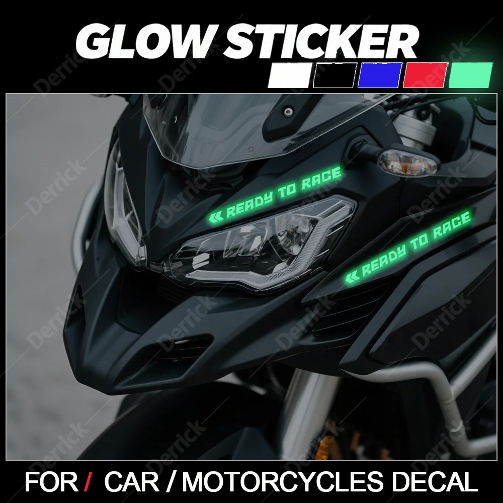 

Motorcycle Glow Stickers - personalized Waterproof Stickers Suitable For Motorcycle Fuel tanks And Helmets