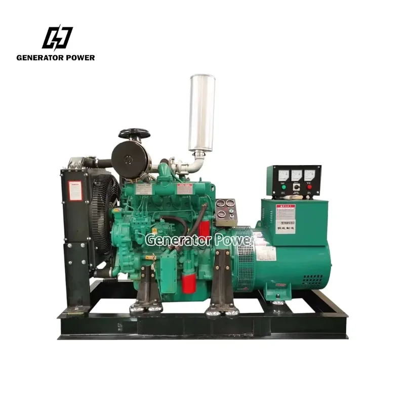 For Weichai 40Kva Heavy Super Silent Generator 380V 30Kw Open 3-Phase Unit Remote Start 60Hz Frequency 480V ATS