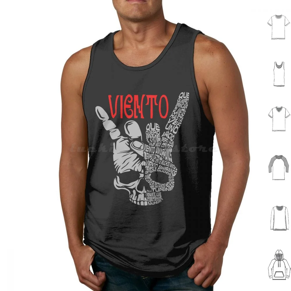 Viento Tank Tops Vest Sleeveless Viento Caifanes El Es Cultura Mexico El Tri