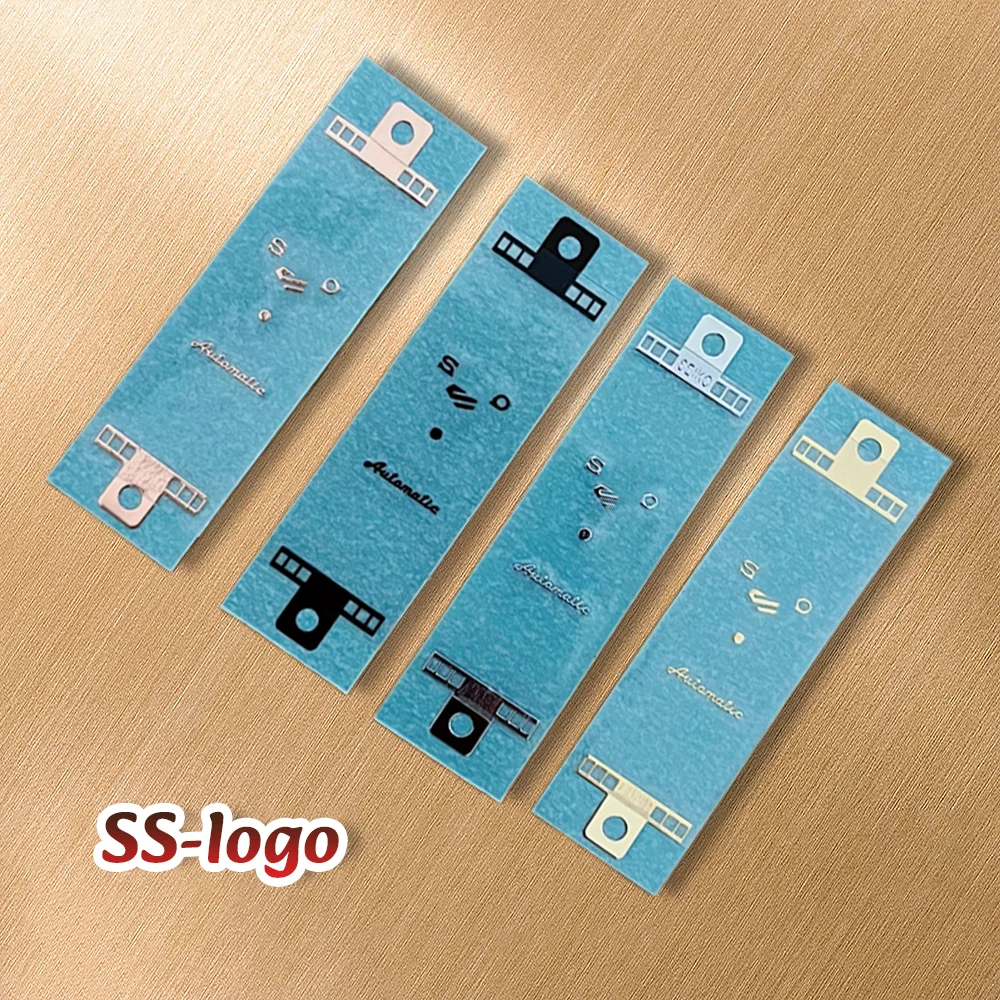 

SS Logo 27-30mm Dial Nickel Metal Stickers With Automatic suitable surface modification Logo Watch Modification Accessories