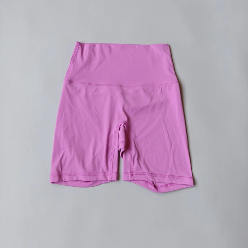 Summer Nude Shorts High Waist Seamless Yoga Shorts Scrunch Bum Gym Shorts Workout Biker Short Stretch Fitness Running Clothing image 6