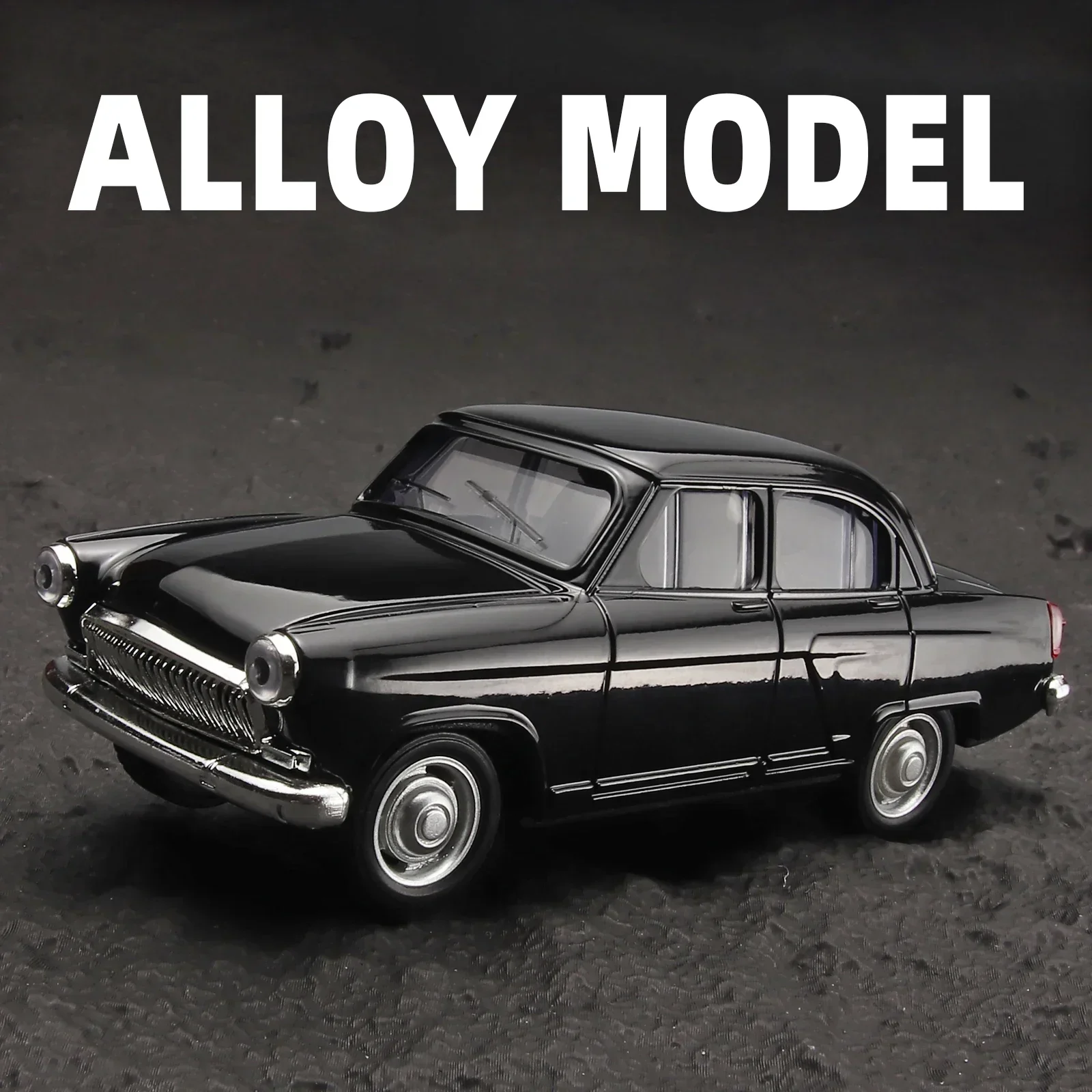 1:43 Volga GAZ-21 Classic Vehicle Alloy Car Model Diecast Metal Toy Car Model Simulation Miniature Collection Kids Gifts For Boy