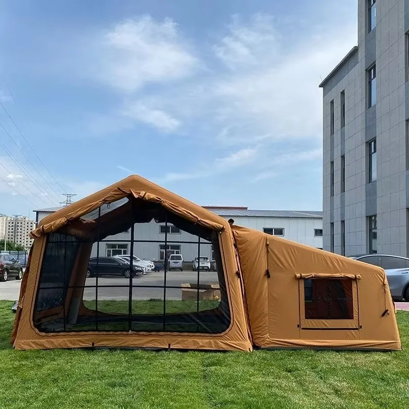 

All-Weather Camping Tent, 4-Season 9.27m² Automatic Quick Setup, 3-4 Person Waterproof Outdoor Shelter