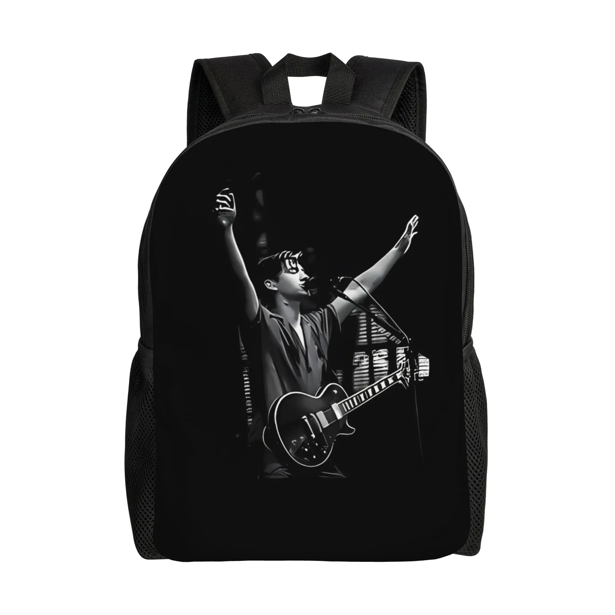 

90s music Backpack Alex Turner Students Fashionable Sturdy Shoulder Laptop Bag Back To School Season