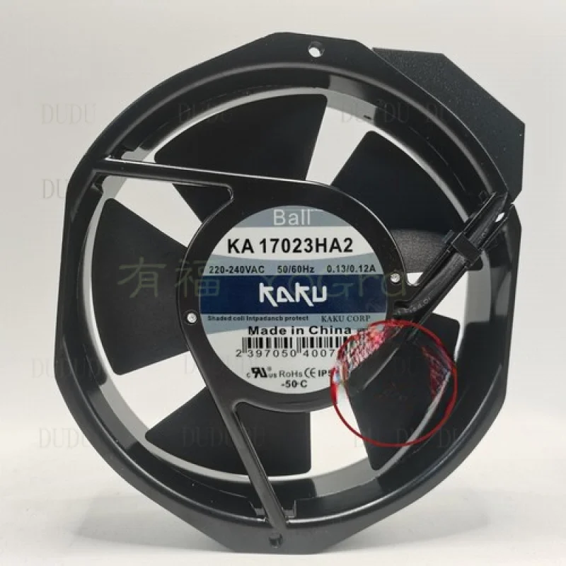 

D D D 1 шт. для вентилятора KAKU KA17023HA2 AC220V 17238 17 см вентилятор охлаждения с алюминиевой рамой #