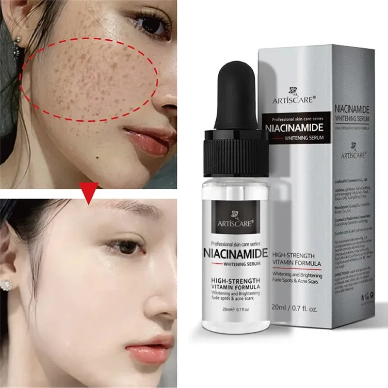 

Nicotinamide Serum Facial Moisturizing Lightening Brightening Facial Hyaluronic Acid Essence Tighten Face Anti-aging Skin Care