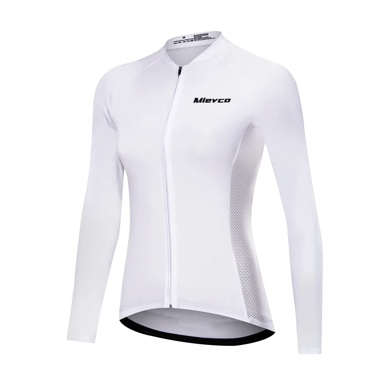 MIEYCO Women's Long Sleeve Cycling Jersey Quick Dry Breathable UV Protection MTB Road Bike Shirt Sportswear