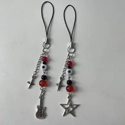 rockstar matching phone charm Dainty handmade Punk