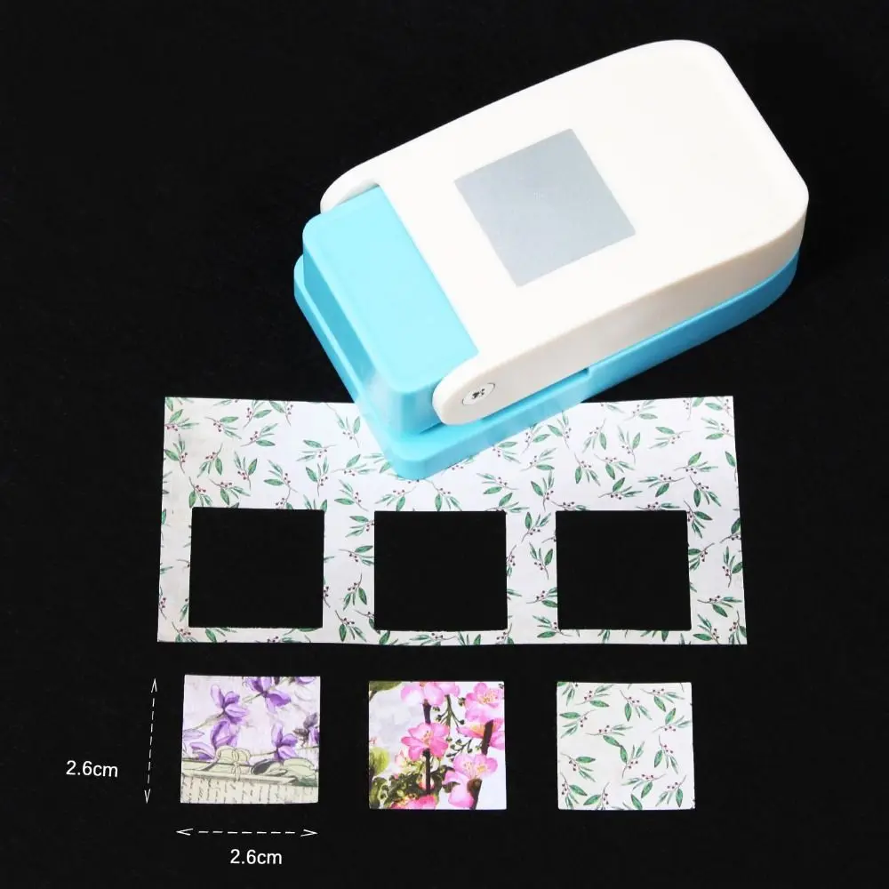 Stationery Labor Saving Stamp Border Punch DIY Creative Christmas Tree Hole Punch Handmade Paper Cutting Embossing Machine Craft