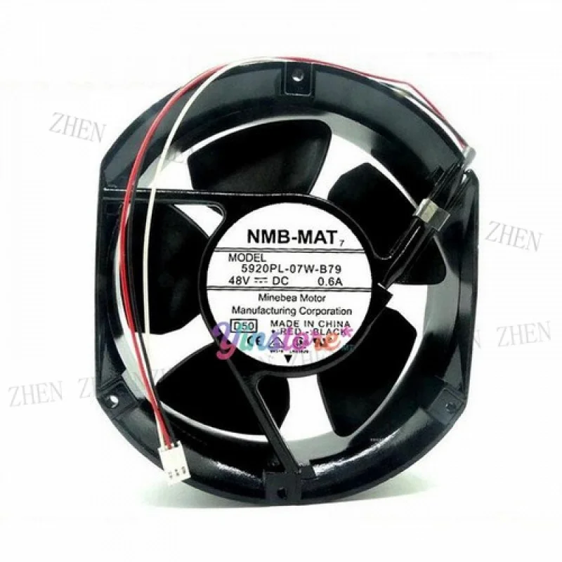 Y  1 Pc. New 5920PL-07W-B79 Cooling Fan 17250 DC48V 0.6A 17CM 3Pin