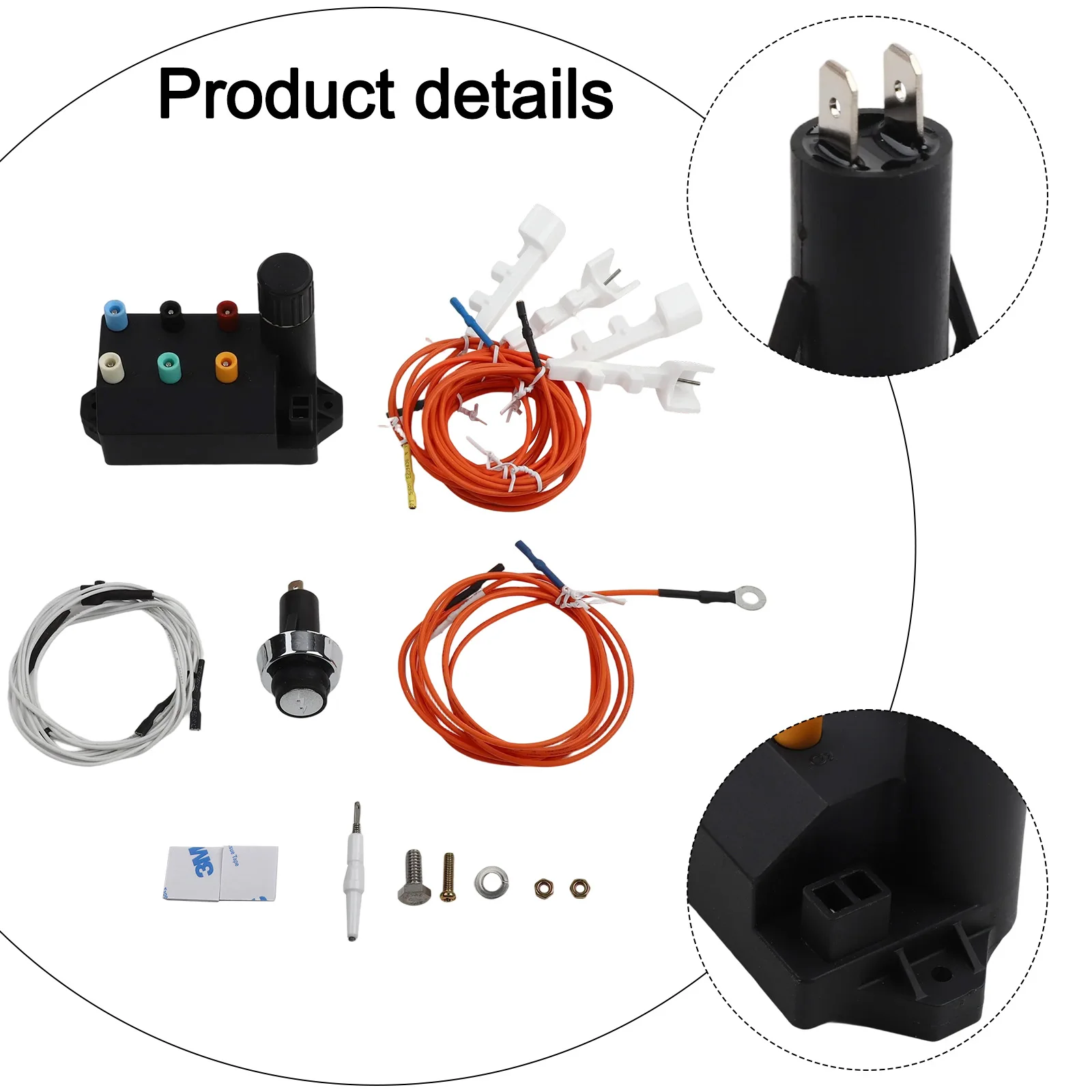 

Gas Grill Accessories 11 Pieces BBQ Grill Igniter Includes Power Switch Sturdy Material BBQ Cooking Outdoor Grilling