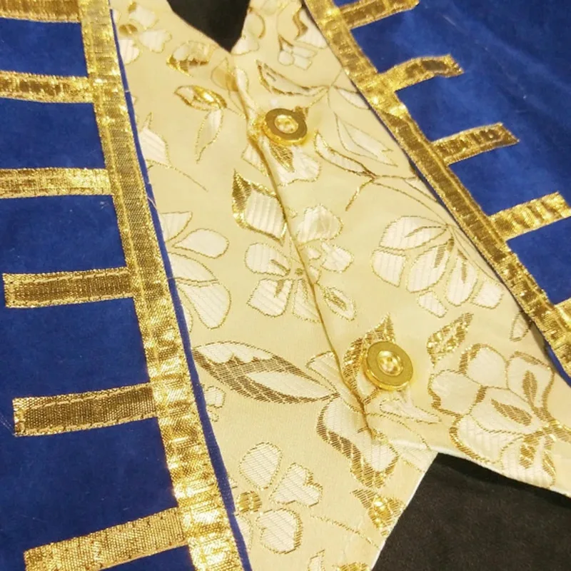 프린스 비스트 코스프레 판타지 마스크 코트 의류 어린이 소년 만화 미녀 의상 변장 키즈 롤플레이 판타지아 의상 fy1;