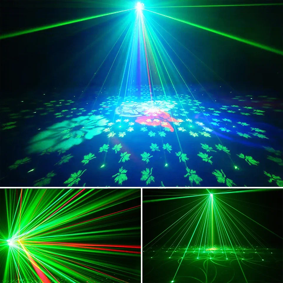 Imagem -05 - Alien-bee Eye Led Stage Laser Party Light Effect com Controle Remoto Som Ativo para dj Disco Holiday Casamento Dance Lamp 5in 1