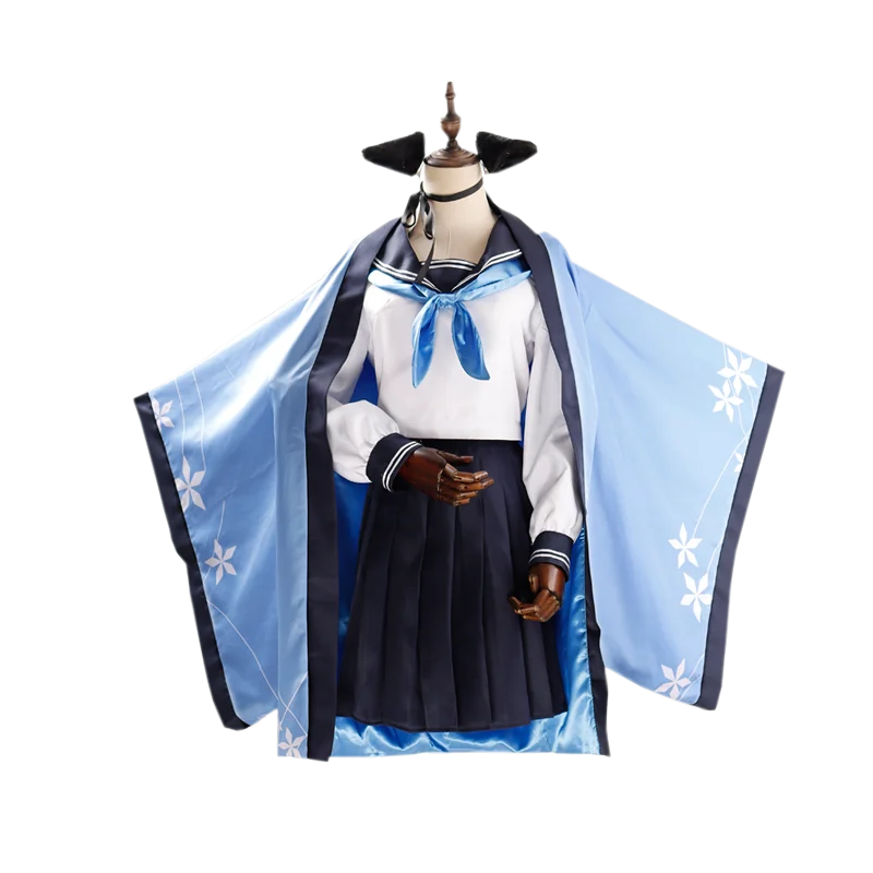 Jeu Blue Archive Kiryuu Kikyou Cosplay Costume, Perruque, Chaussures, Py Play Uniform, Halloween Carnival Party, Christmas Outfit Prop