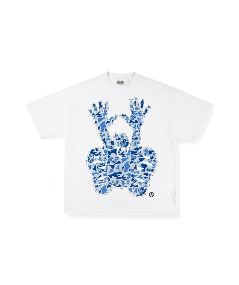 

Хип-хоп модная повседневная рубашка для мужчин Y2k мультфильм аниме принт с коротким рукавом хлопковый топ Street Harajuku панк-стиль негабаритная футболка