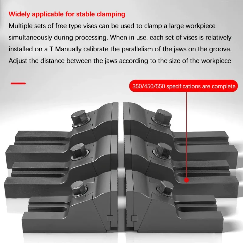 1. FV350N FV450N FV550N Combined Split Tiger Pliers Large Clearance Free Opening Flat Heavy Clamping Vice Tool