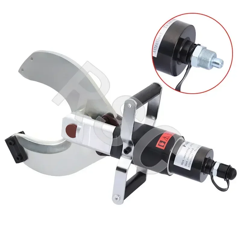 P-120C 유압 케이블 커팅 헤드 케이블 커터, CP-700 수동 유압 펌프 포함, 120mm 아머 Cu/Alu 케이블