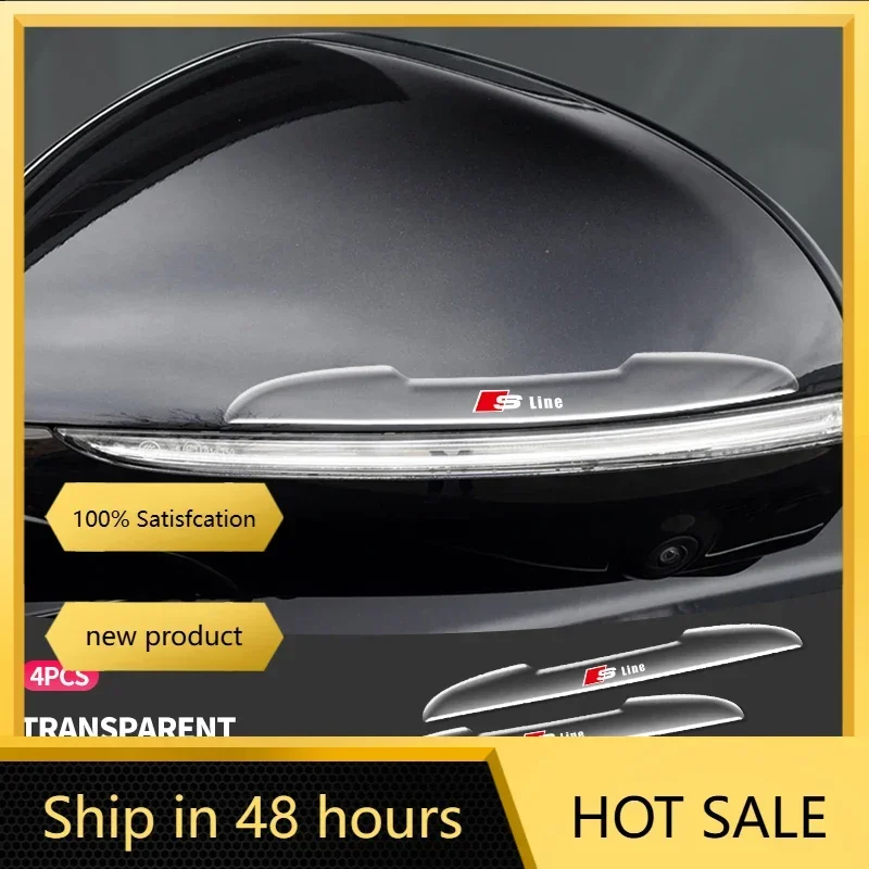 

4PCS Car Door Collision Prevention Bumper Strip Protector For Audi Quattro Sline A3 A4 A6 A5 Q5 A1 Q7 Q3 Q2 Q8 A7 A8 TT S5