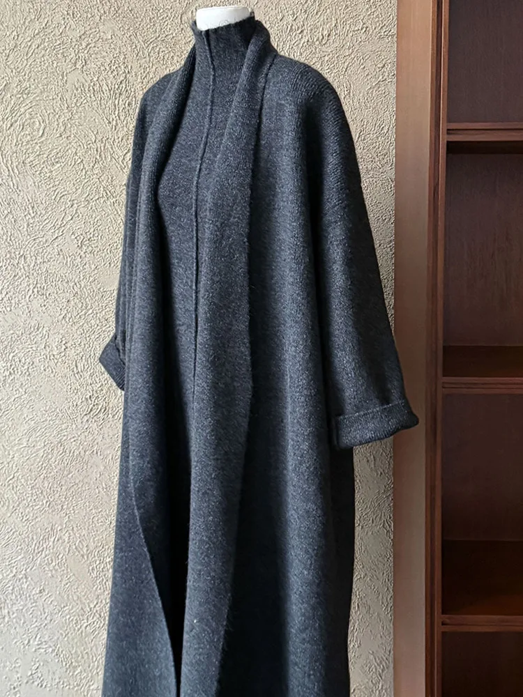 CiCi 2025 الخريف الشتاء فستان محبوك مجموعة قطعتين الزي البوليستر النايلون مكتب العمل حفلة ملابس يومية صالة أنيقة #6