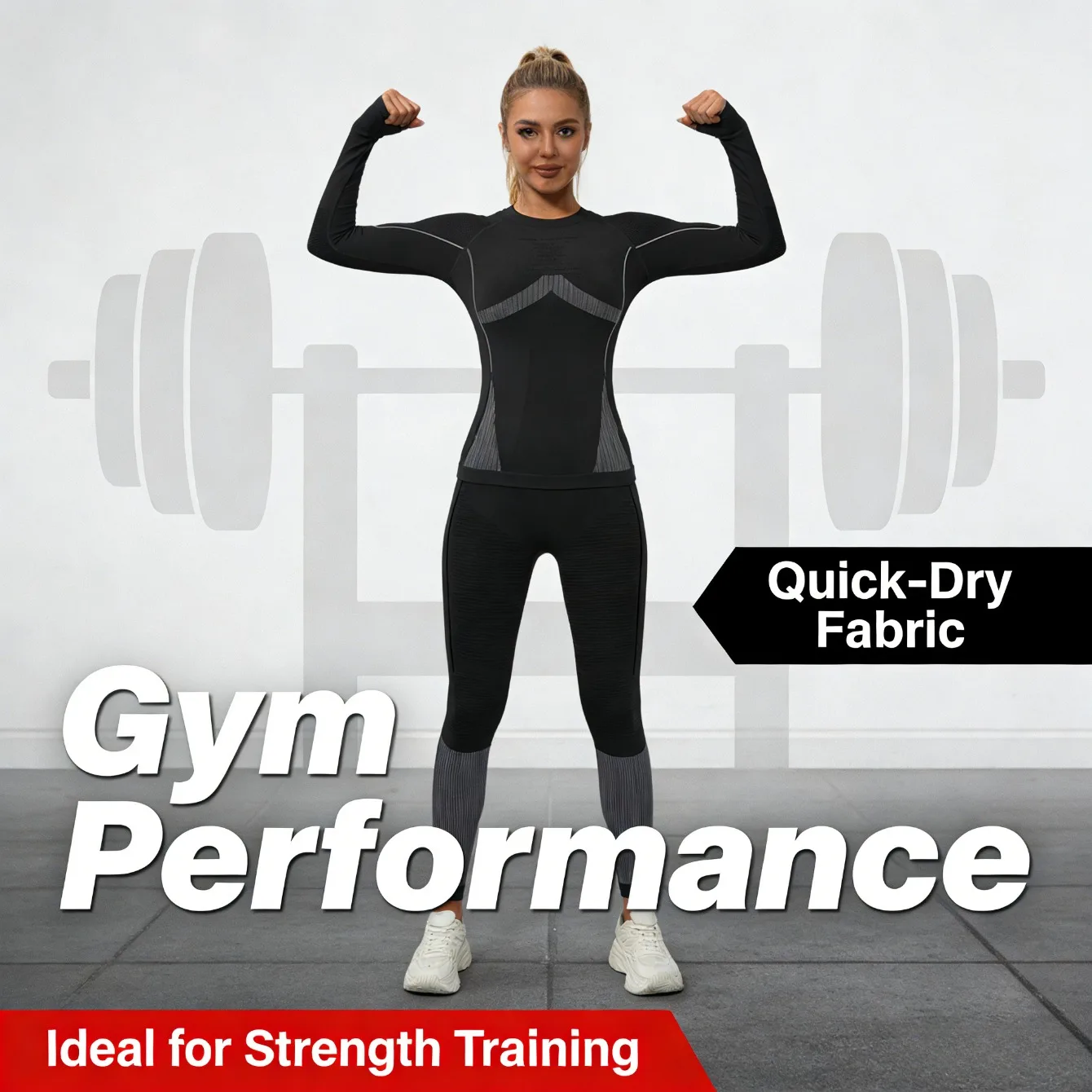 

Женский осенне-зимний бесшовный лыжный базовый слой, впитывающий влагу, быстросохнущий, теплая тренировочная спортивная одежда для тренировок