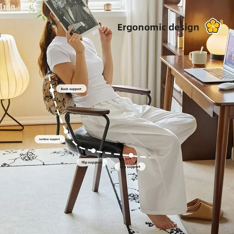 Multi-functional Home computer chair Comfortable office chair Leisure chair Bedroom rotating seat Back desk chair
