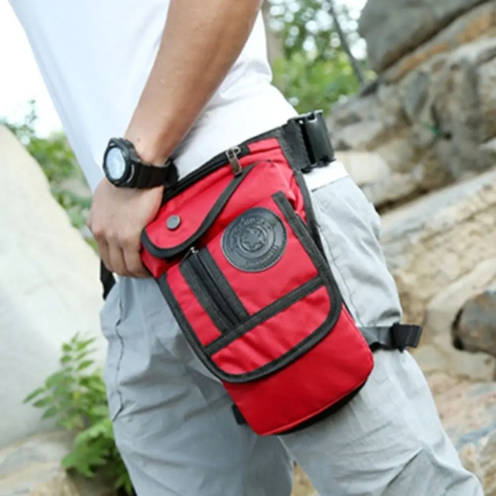 

Large Capacity Outdoor Drop Leg Bag Adjustable Multi-layers Hiking Waist Pack Quick Release Waterproof Bike Cycling Bag Cycling