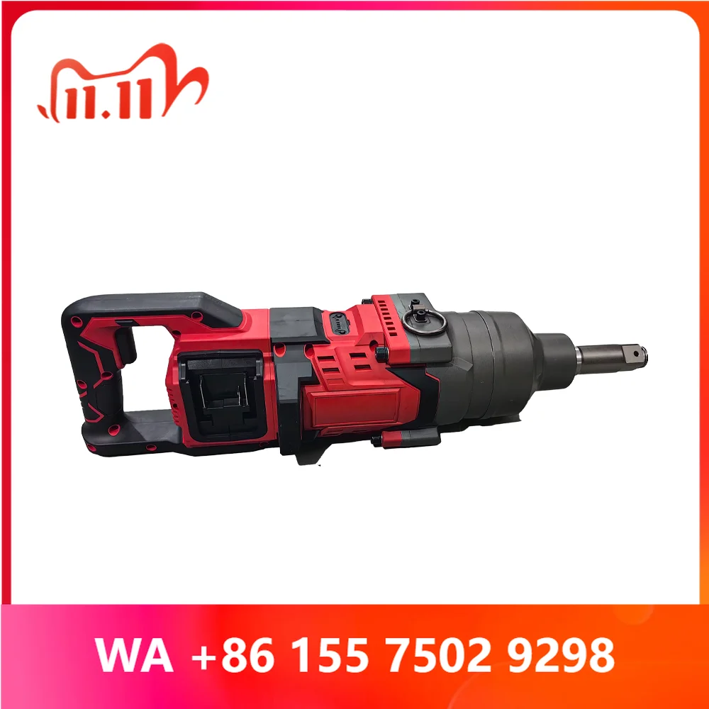 4000Nm High-Torque -Ion Impact Wrench with Brushless Motor 1200W High- 1/2 in Drie Industrial Use