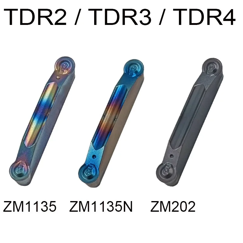 

10PCS CNC grooving cut-off insert TDR2 TDR3 TDR4 CNC Carbide Insert 2mm 3mm 4mm Indexable Cut-Off Grooving Carbide Insert