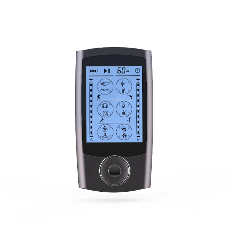 EMS TENS Unit Electronic Muscle Nerve Stimulator Physiotherapy Electrotherapy Device For Muscle Pain Relief Simulated Labor