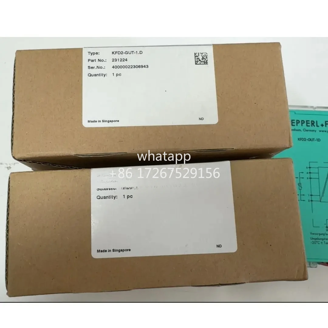 

brand new KFD2-GUT-1.D safety barrier 231224 Fast Shipping