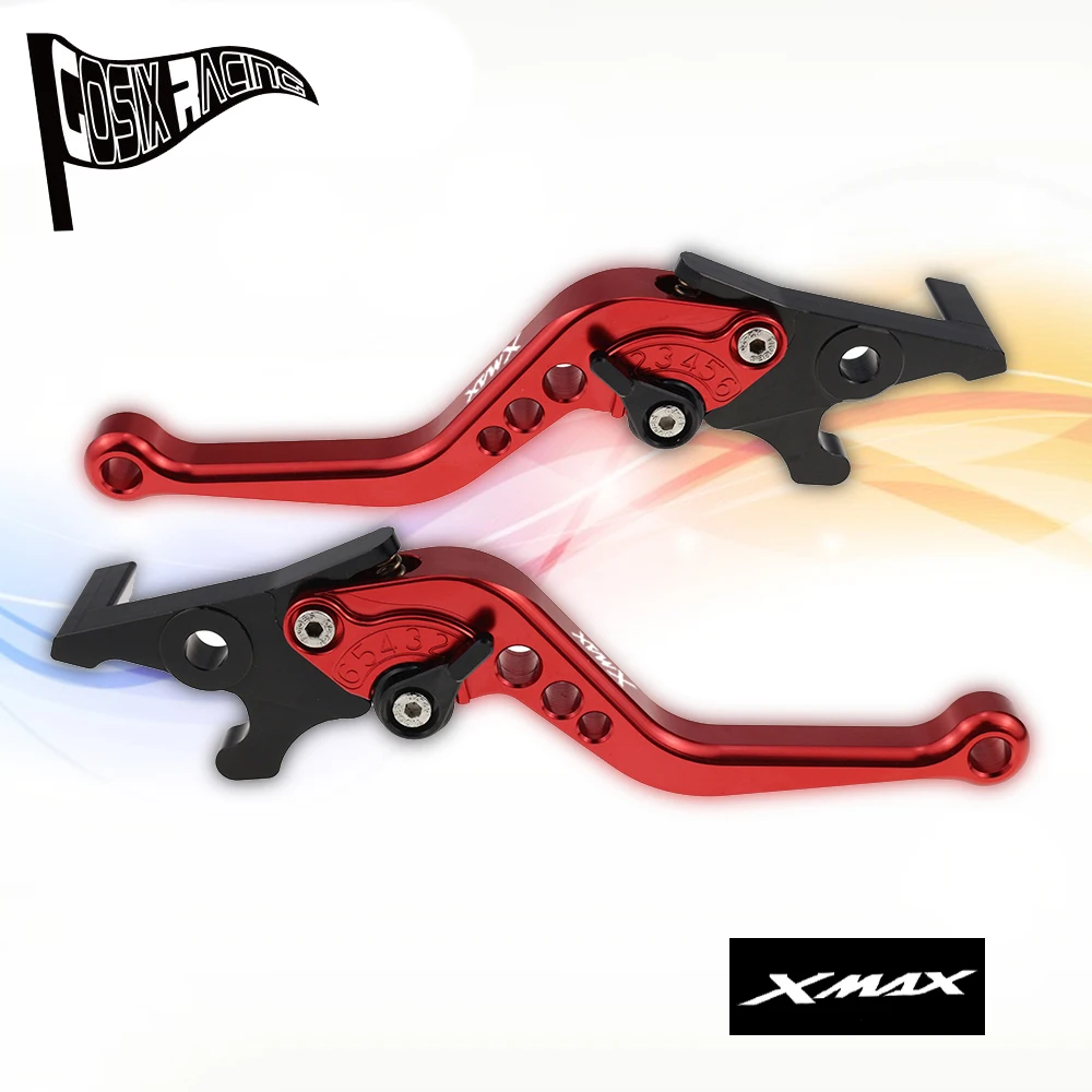 

Подходит для XMAX 300 X-MAX 250 2018-2022, короткие тормозные рычаги сцепления, аксессуары для мотоциклов с ЧПУ, набор регулируемых ручек
