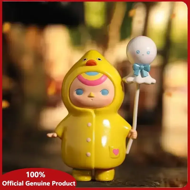 البوب مارت بوكي قزم بالون الطفل سلسلة حقيقية صندوق أعمى صندوق الغموض Kawaii الحلي التماثيل ديكور المنزل سطح المكتب نموذج الدمى