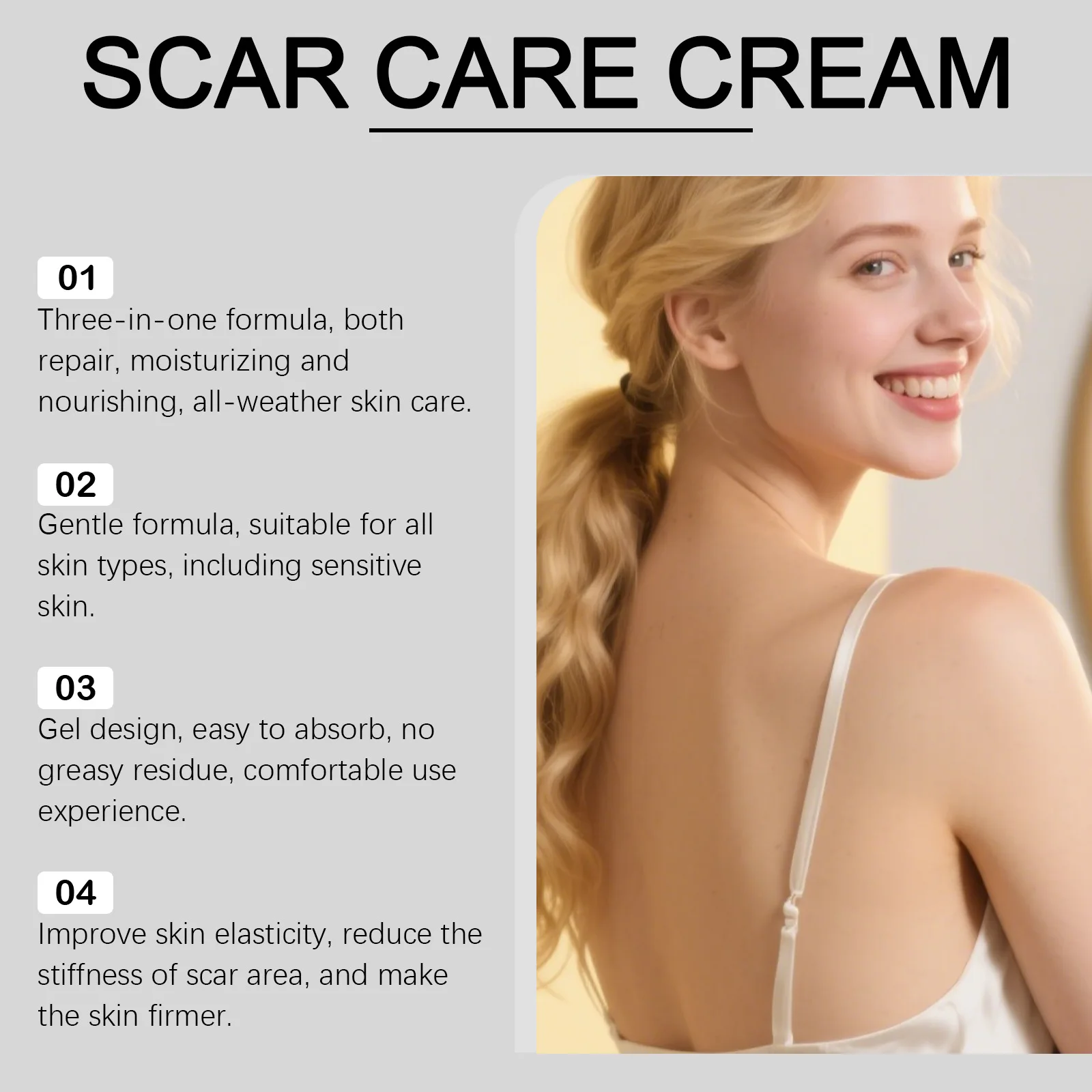 Hyaluronic Acid Skin Soothe Cream Repair Damaged Skins Reduce Redness Calm Discomfort Gentle Safe Daily Use Scar Relief Creams