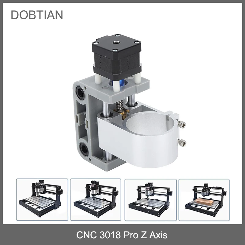 

Обновление по оси Z 3018 с держателем шпинделя 52 мм для 3018 Pro CNC, запчасти для гравировальных станков, аксессуары для ЧПУ