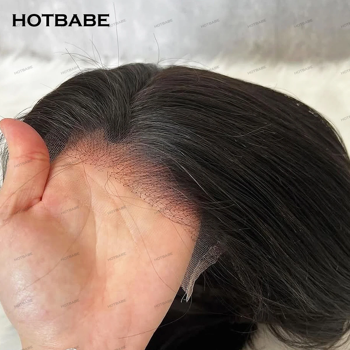 Real HD Lace 450 Density Glueless Wigs Bob Straight Wigs 13×4 HD Lace Human Hair For Woman Melt Skins 4×4/5×5 HD Lace Front Wig