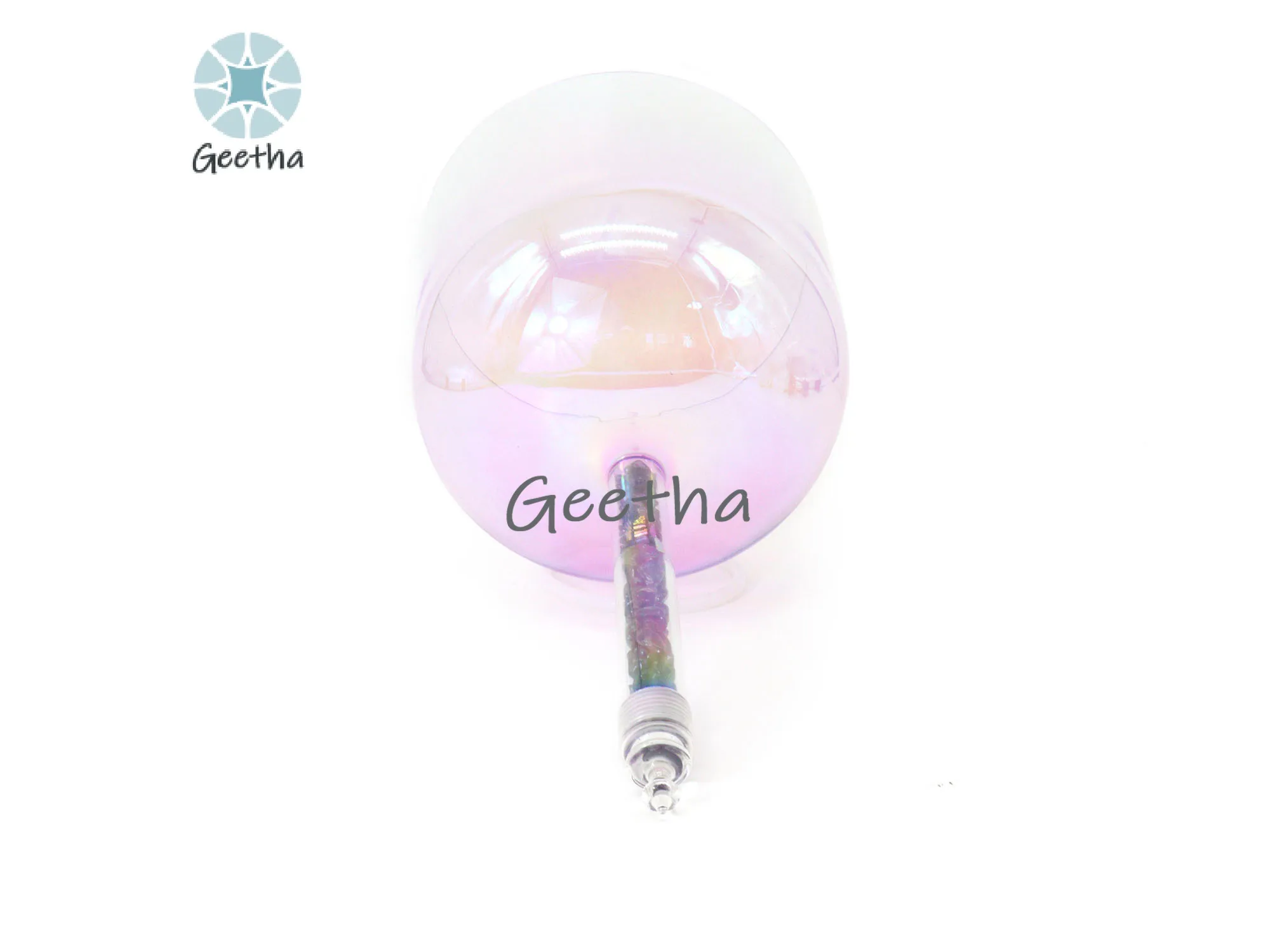 Amazing Sound  Amethyst Singing Crystal Singing Handle Bowl 432hz Chakra Set for Sound Healing