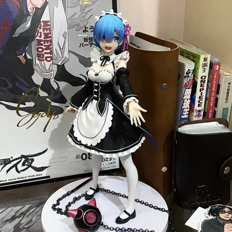 

Re: Life In A Different World From Zero Series Rem Ram Cute Girl Maid Pvc Figure Toys Collect Decoration Anime Birthday Gifts