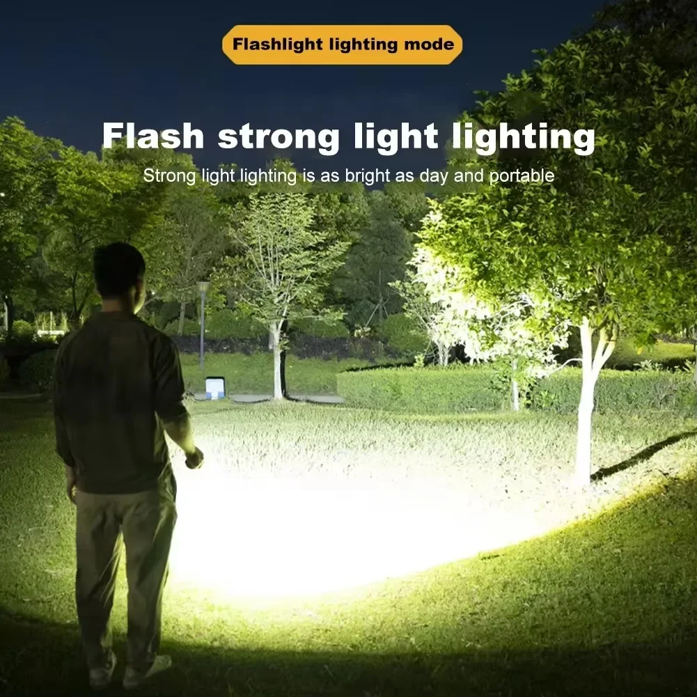 BALDR LED Flashlight Portable Mini Keychain Light Dual Light Source Outdoor Camping Fishing Multifunction Torch Hat Clip Lamp