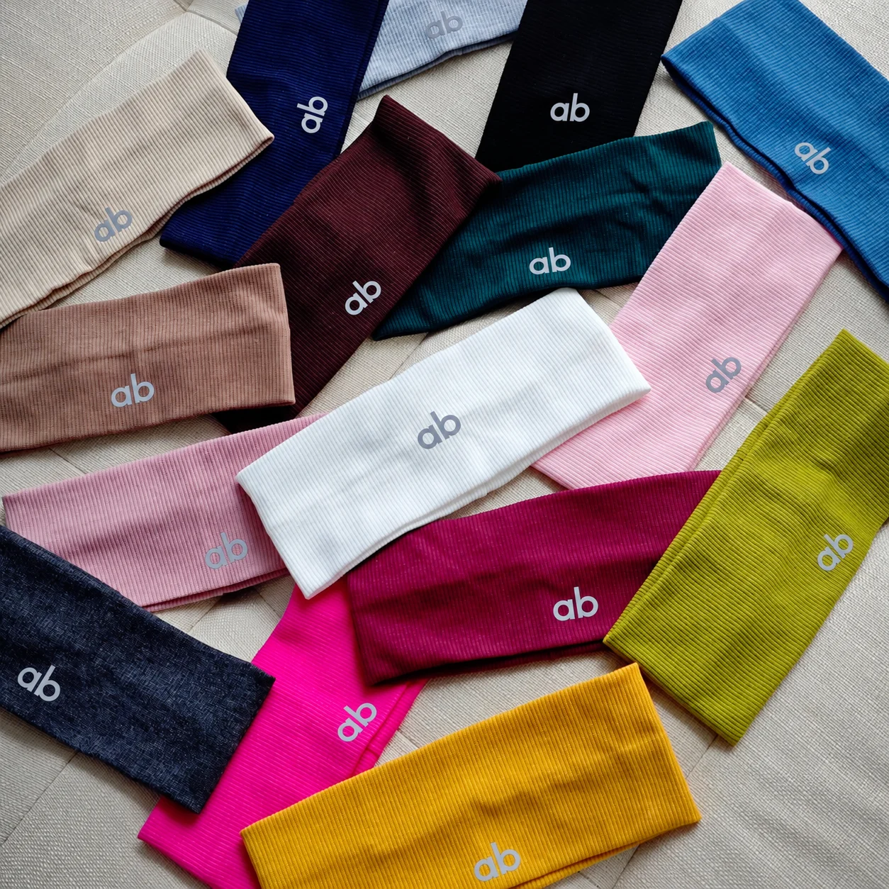 Yoga Knitted Headband Unisex Sport Headband Wide Hair Band Thread Cotton Absorbent Breathable Headband Gym Comfort Breathable