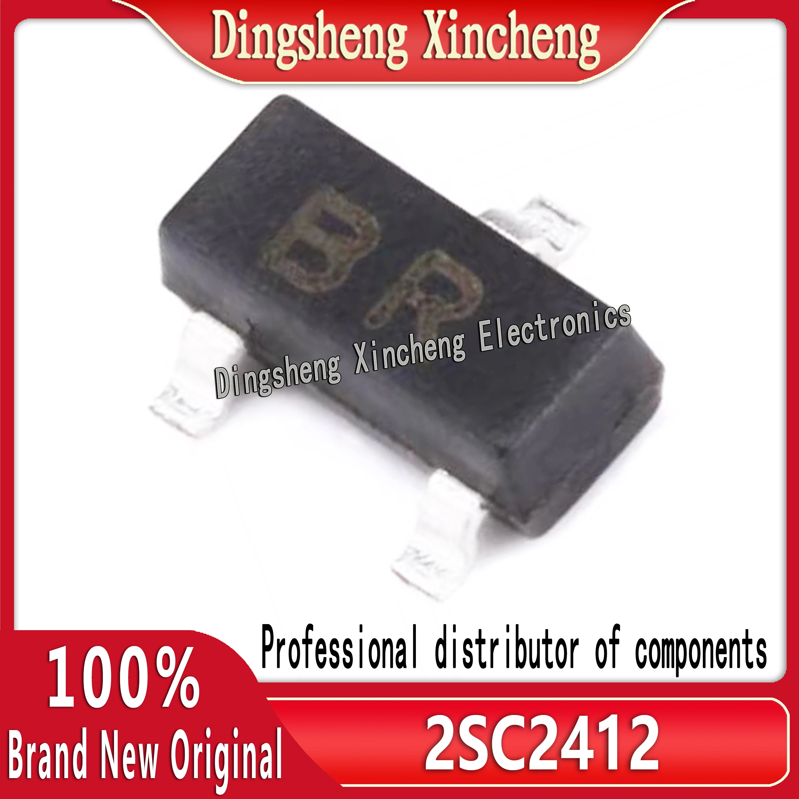 50 pcs/lot  2SC2412 BR 0.15A 50V NPN SOT-23 SMD Transistor