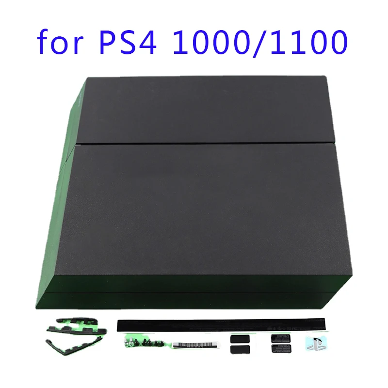 

Для PS4 1000 1100, консоль, черный цвет, полный корпус, Женский чехол для PS4 1000 1100, корпус с логотипом