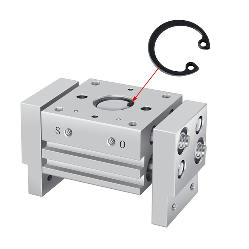 Pneumatic Gripper MHL2 Double Acting SMC Replacement Type Air Cylinder MHL2 10D/16D/20D/25D/10D1/16D1/20D1/25D1 Air Gripper